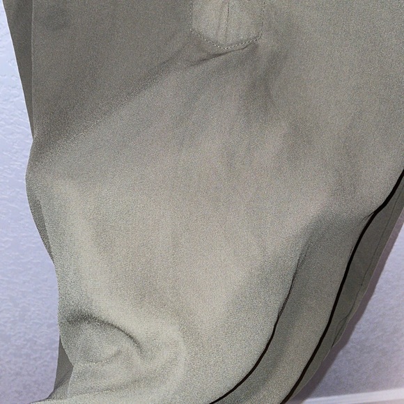 Apt 9 Slightly sheer olive green women’s dress sleeveless blouse shirt size Sm - Picture 5 of 5